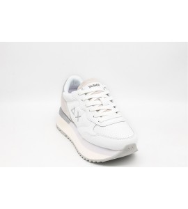 SUN 68 BIG ALLY LEATHER BIANCO