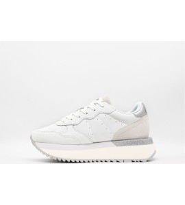 SUN 68 BIG ALLY LEATHER BIANCO