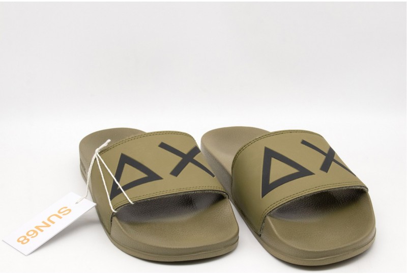 SUN68 BOY'S SLIPPERS LOGO