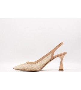 OVYE' Slingback In Rete Con Strass TRISTINE