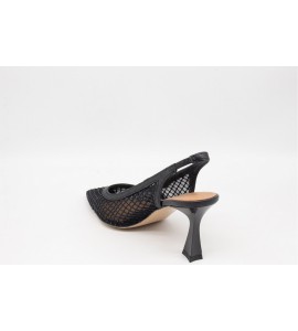 OVYE' Slingback In Rete Con Strass TRISTINE