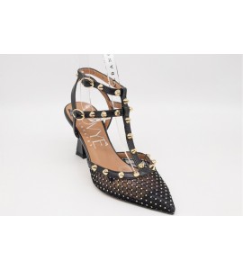 OVYE' Slingback In Rete Con Strass