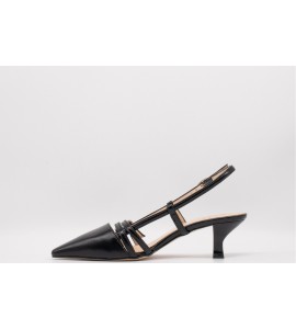 OVYE' Slingback In Naplak JEZEBEL