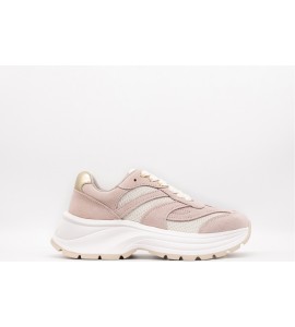 LIU JO Sneakers in suede e brighty mesh