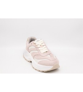 LIU JO Sneakers in suede e brighty mesh