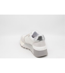 LIU JO Sneakers platform in suede e mesh