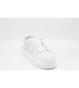 LIU JO Sneakers in pelle con logo traforato