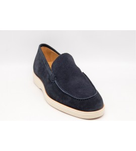 EXTON Mocassini Uomo Camoscio