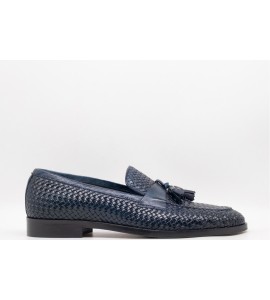 EXTON Mocassini Uomo Pelle Di Vitello Jeans