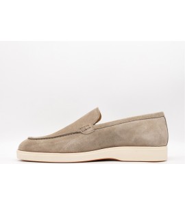 EXTON Mocassini Uomo Camoscio
