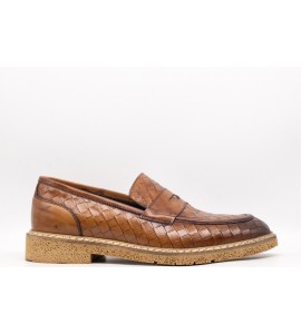 EXTON Mocassini Uomo Pelle Di Vitello