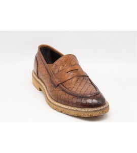 EXTON Mocassini Uomo Pelle Di Vitello