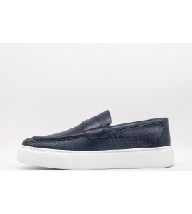 EXTON Mocassini Uomo Pelle Di Vitello