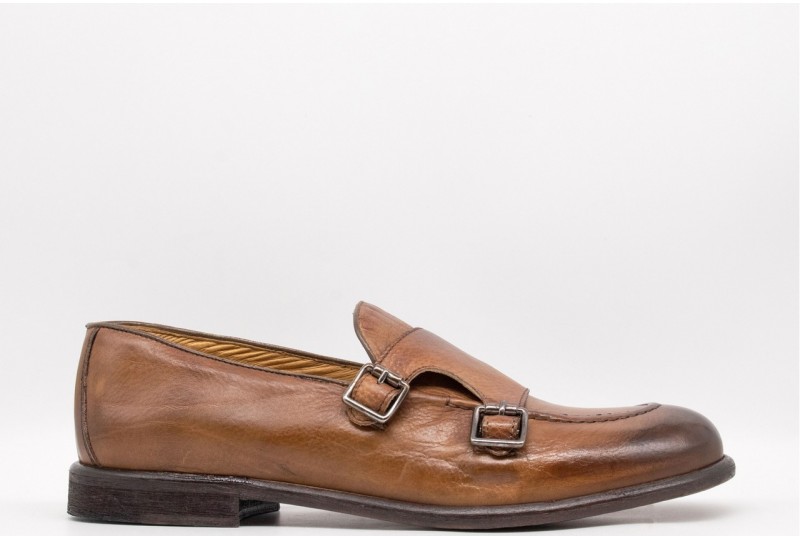 EXTON Mocassini Uomo Pelle...