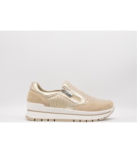 IGI & CO Slip on in pelle da donna avorio