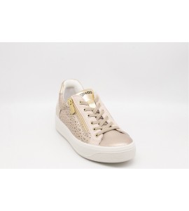 IGI & CO Sneakers in pelle da donna champagne.