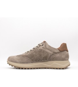 IGI & CO Sneakers in pelle da uomo peltro