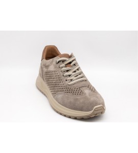 IGI & CO Sneakers in pelle da uomo peltro