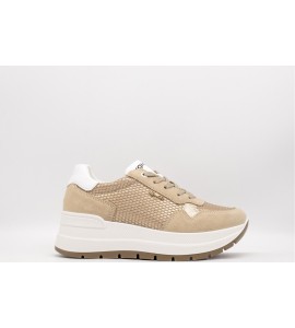 IGI & CO Sneakers con zeppa da donna avorio