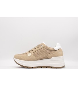 IGI & CO Sneakers con zeppa da donna avorio