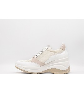 IGI & CO Sneakers con zeppa da donna bianco-bianco glitter