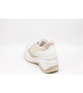 IGI & CO Sneakers con zeppa da donna bianco-bianco glitter