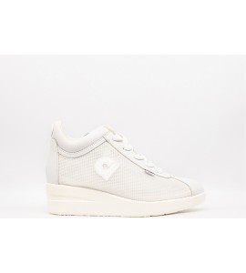 AGILE BY RUCOLINE JACKIE 226 A LEATHER BIANCO