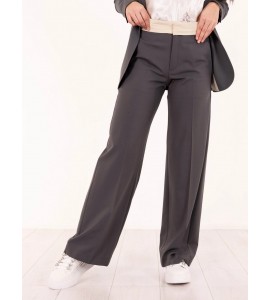 Alysi PANTALONE in Tela di Lana