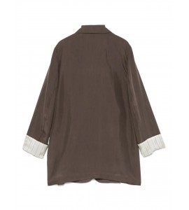 ALYSI BLAZER MONOPETTO IN SETA