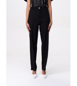 ALYSI Pantalone classico in tela di lana.