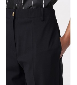 ALYSI Pantalone classico in tela di lana.
