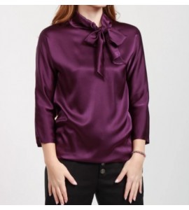 JUCCA BLUSA CON FIOCCO
