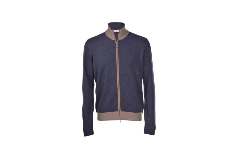 GRAN SASSO CARDIGAN CON ZIP