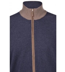 GRAN SASSO CARDIGAN CON ZIP