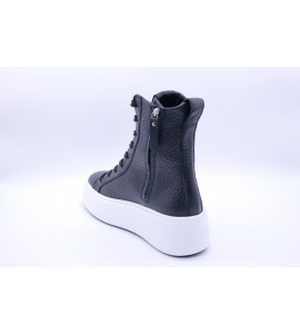 VIC MATIE' Sneakers platform polacco in pelle