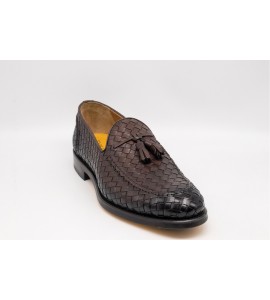 DOUCAL'S MOCASSINO INTRECCIATO UOMO