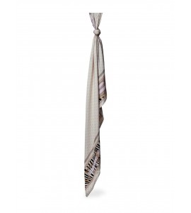 GUESS Foulard Zamira Animalier 4G Logo