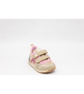 FALCOTTO  Sneakers in pelle e tessuto