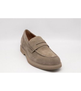 NERO GIARDINI mocassini scamosciati