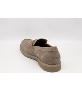 NERO GIARDINI mocassini scamosciati