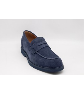 NERO GIARDINI mocassini scamosciati