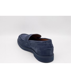 NERO GIARDINI mocassini scamosciati