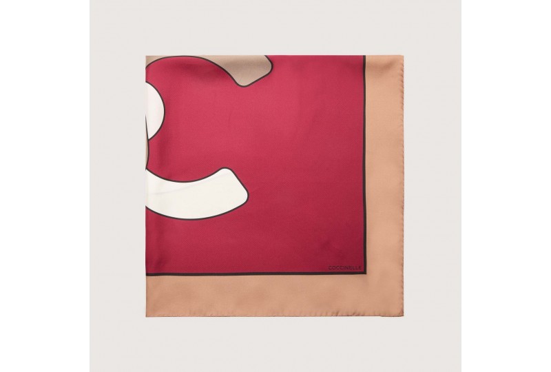 COCCINELLE FOULARD SETA