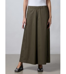 ROBERTO COLLINA Pantalone ampio crop