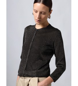 ROBERTO COLLINA CARDIGAN IN LUREX