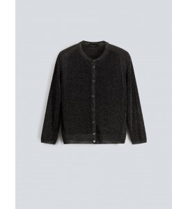 ROBERTO COLLINA CARDIGAN IN LUREX