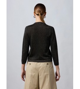 ROBERTO COLLINA CARDIGAN IN LUREX