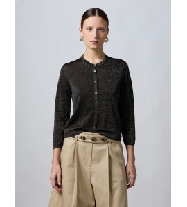 ROBERTO COLLINA CARDIGAN IN LUREX