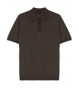 ROBERTO COLLINA POLO IN COTONE REGULAR
