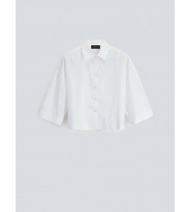 ROBERTO COLLINA CAMICIA CROP